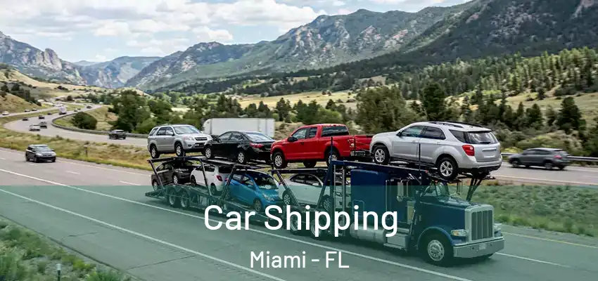  Car Shipping Miami - FL